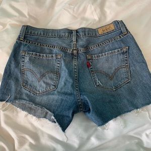 Levi’s denim cutoffs